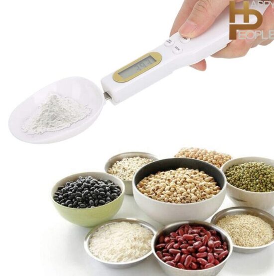 Skaitmeninės šaukšto formos svarstyklės